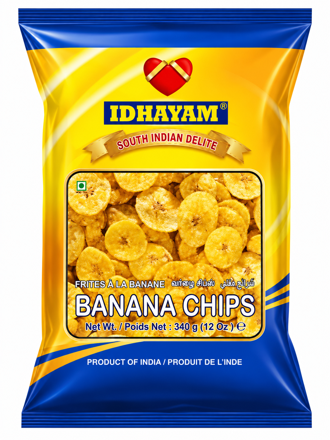 Idhayam Banana Chips 12OZ