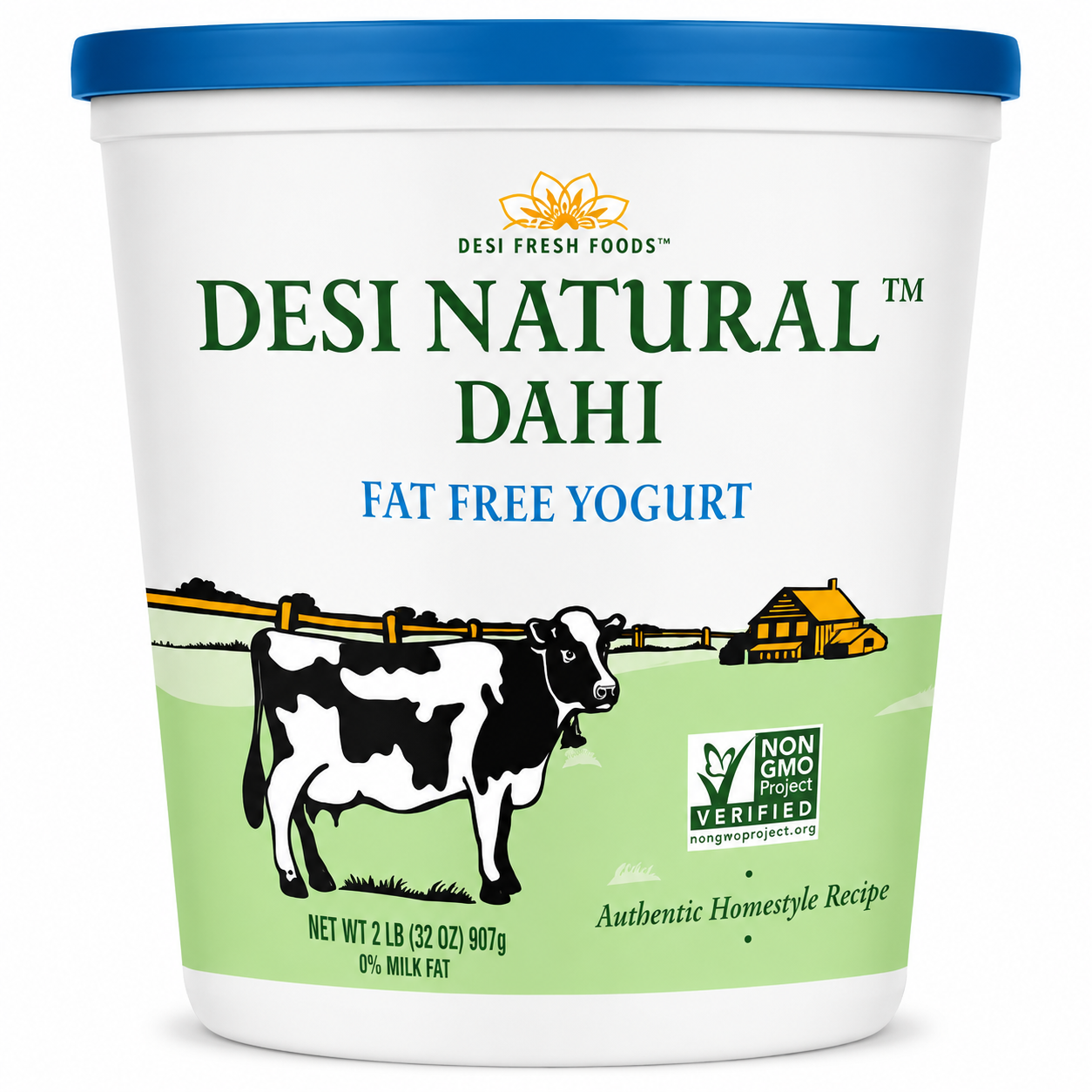 Desi Non Fat Yogurt 2LB