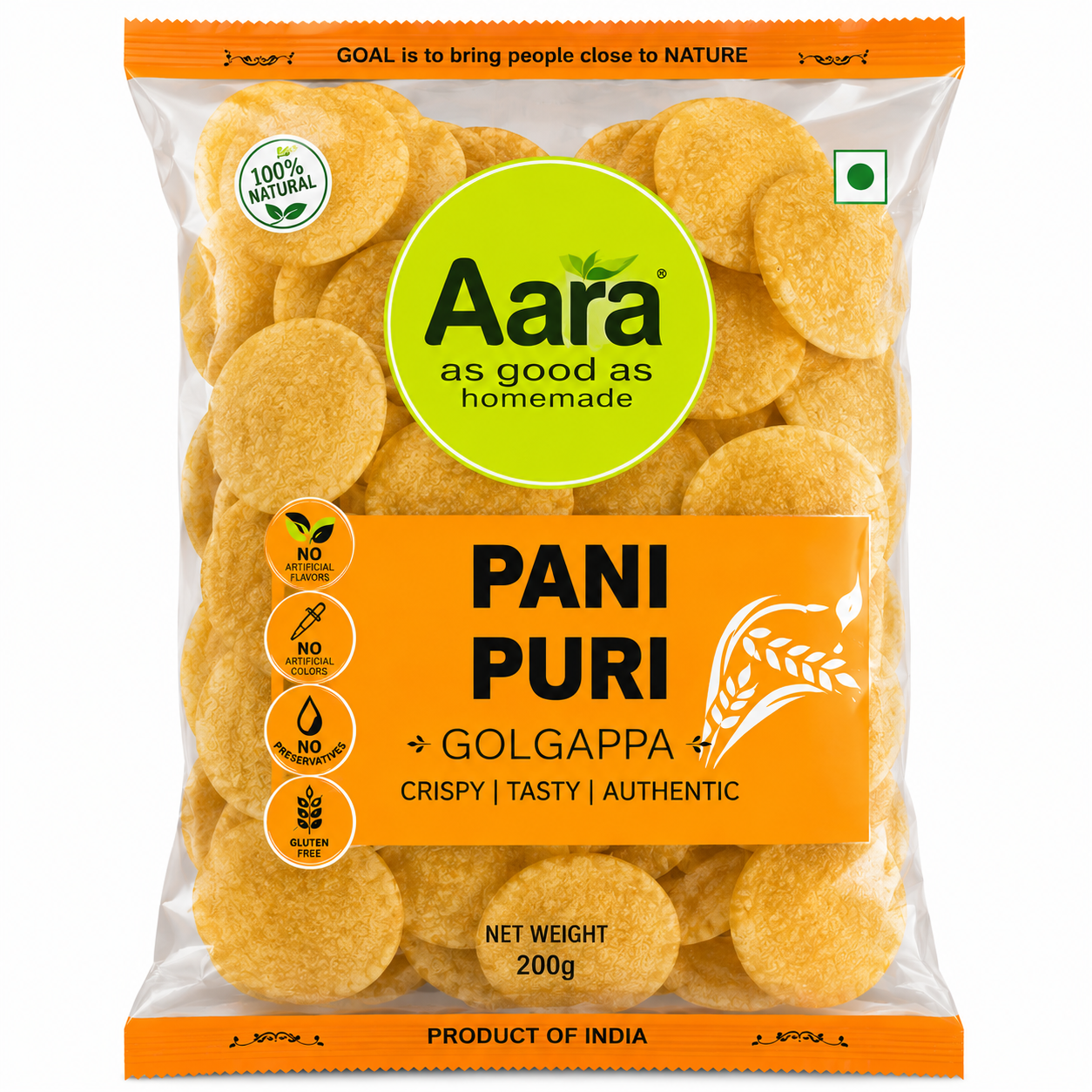 Aara Pani Puri 200GM