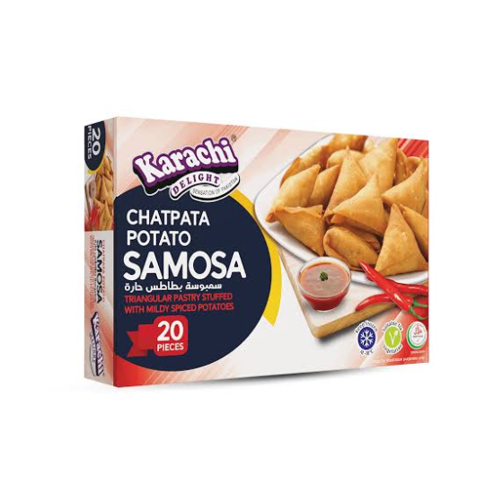 Karachi Chatpata Potato Samosa 20PC