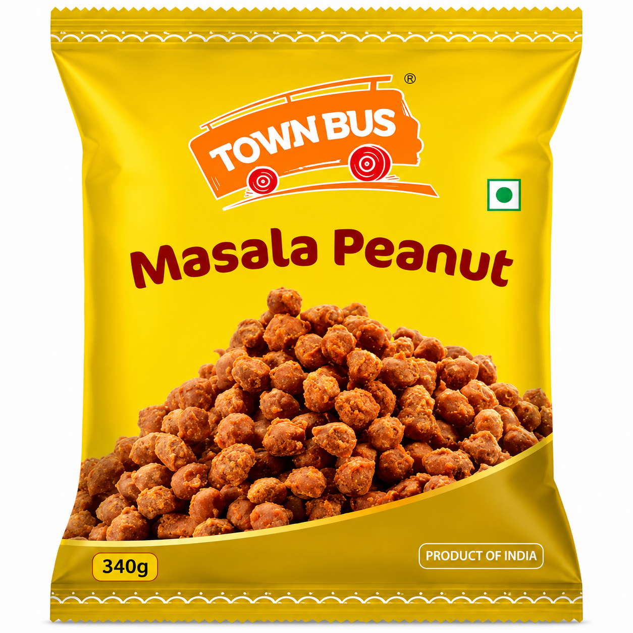 Town Bus Masala Peanut 340GM