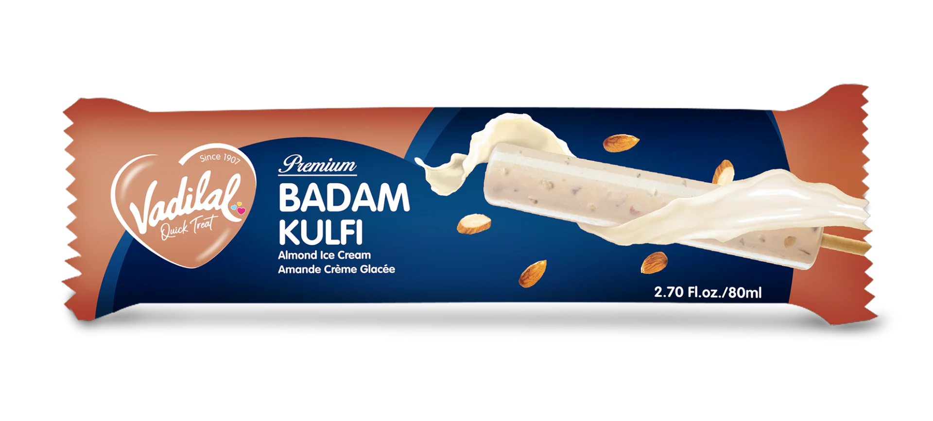 Vadilal Badam Kulfi 80ml