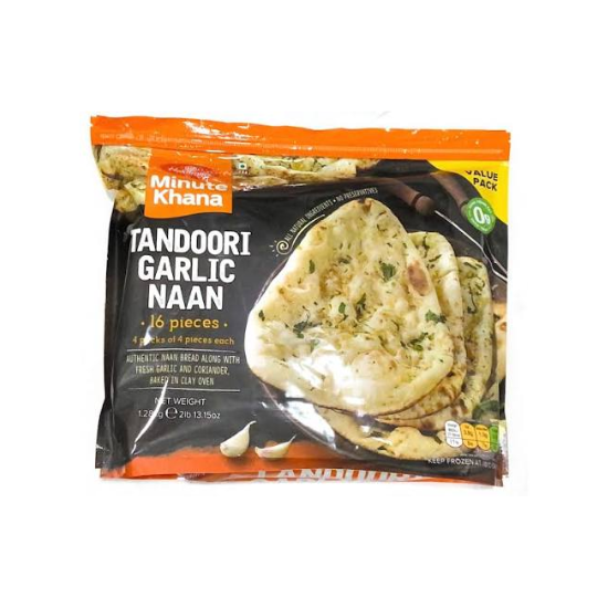 Haldiram's Tand Garlic Nan 15PC
