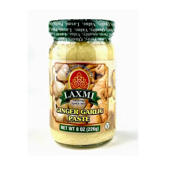 Laxmi Ginger Garlic Paste 8OZ