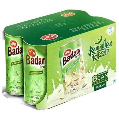 MTR Badam Cardamom Drink 6x180ml