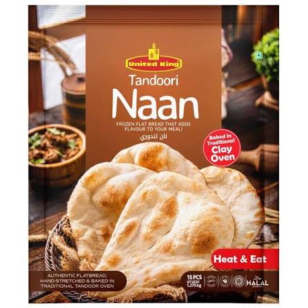 United Tandoori Naan (Pack of 15)