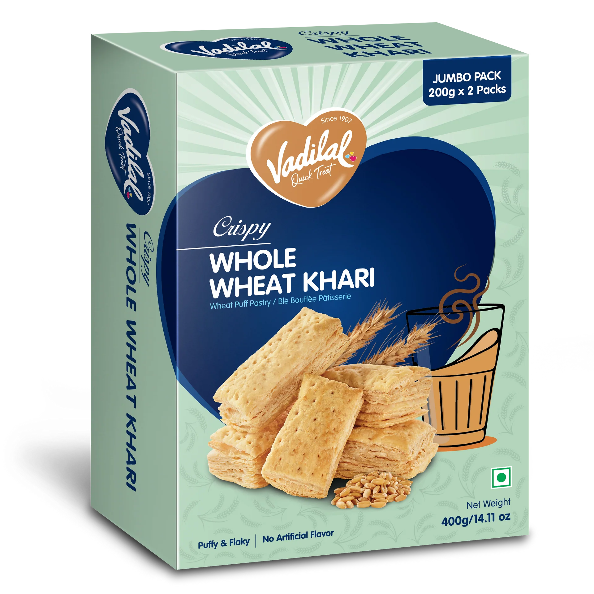 Vadilal Whole Wheat Khari 400 GM