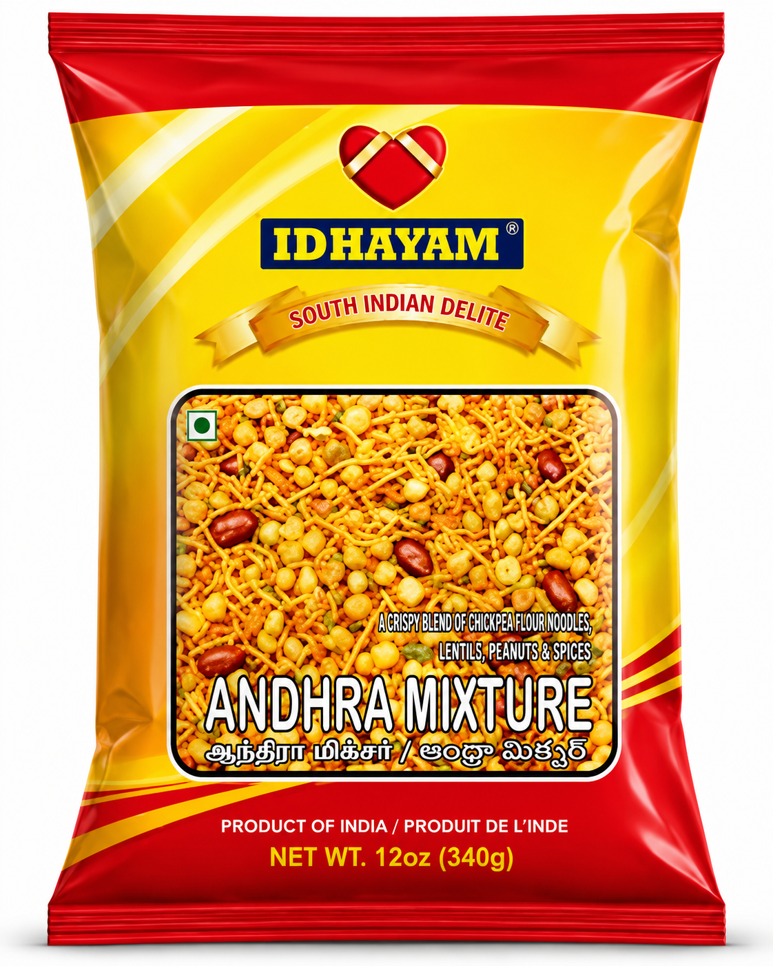 Idhayam Andhra Mixture 340 GM