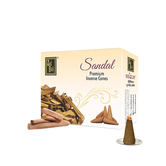 Zed Black Sandal Incense Cones