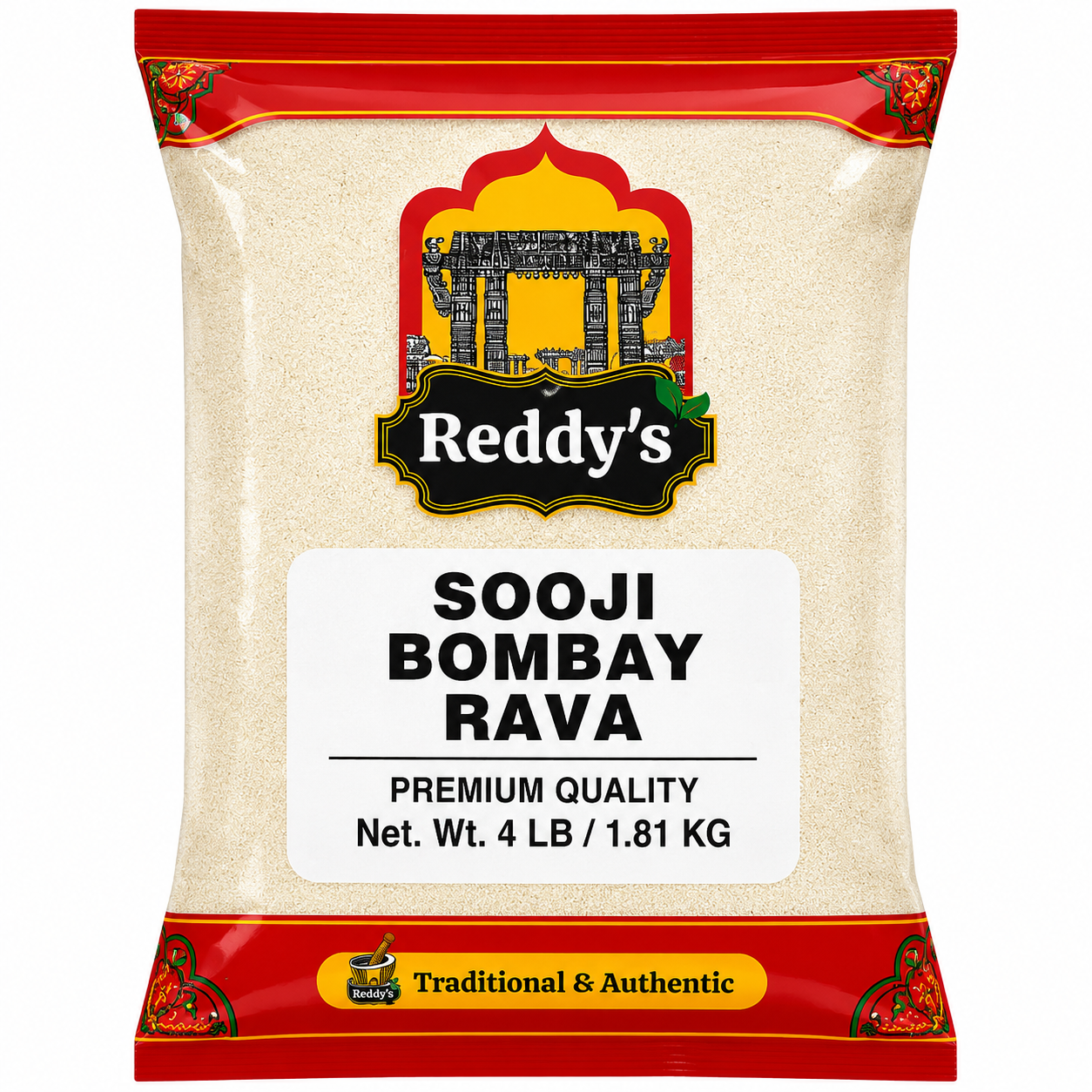 Reddy's Sooji Bombay Rava 4 LB