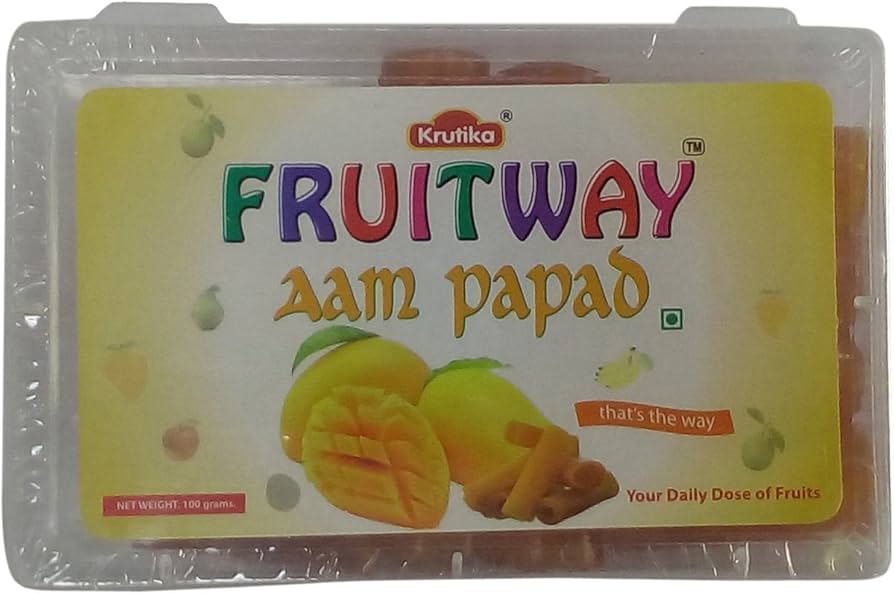 Krutika Fruitway Aam Papad 100GM