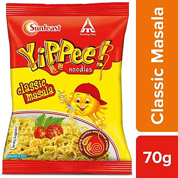 Sunfeast Yippee Classic  Noodles 70GM