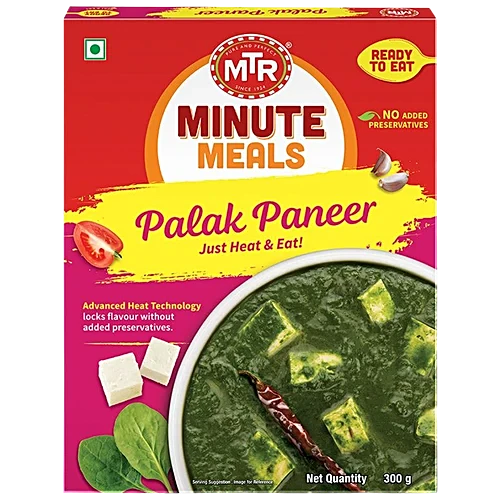 MTR Palak Paneer 300GM