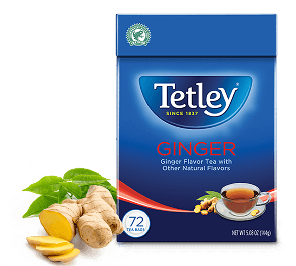 Tetley Ginger Tea 72tb