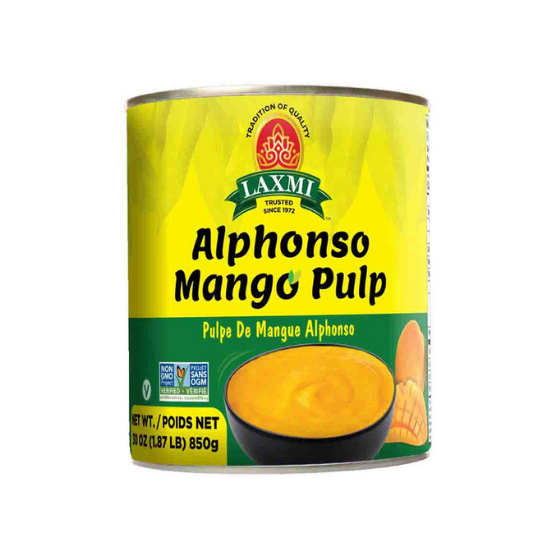 Laxmi Alphonso Mango Pulp 850 GM