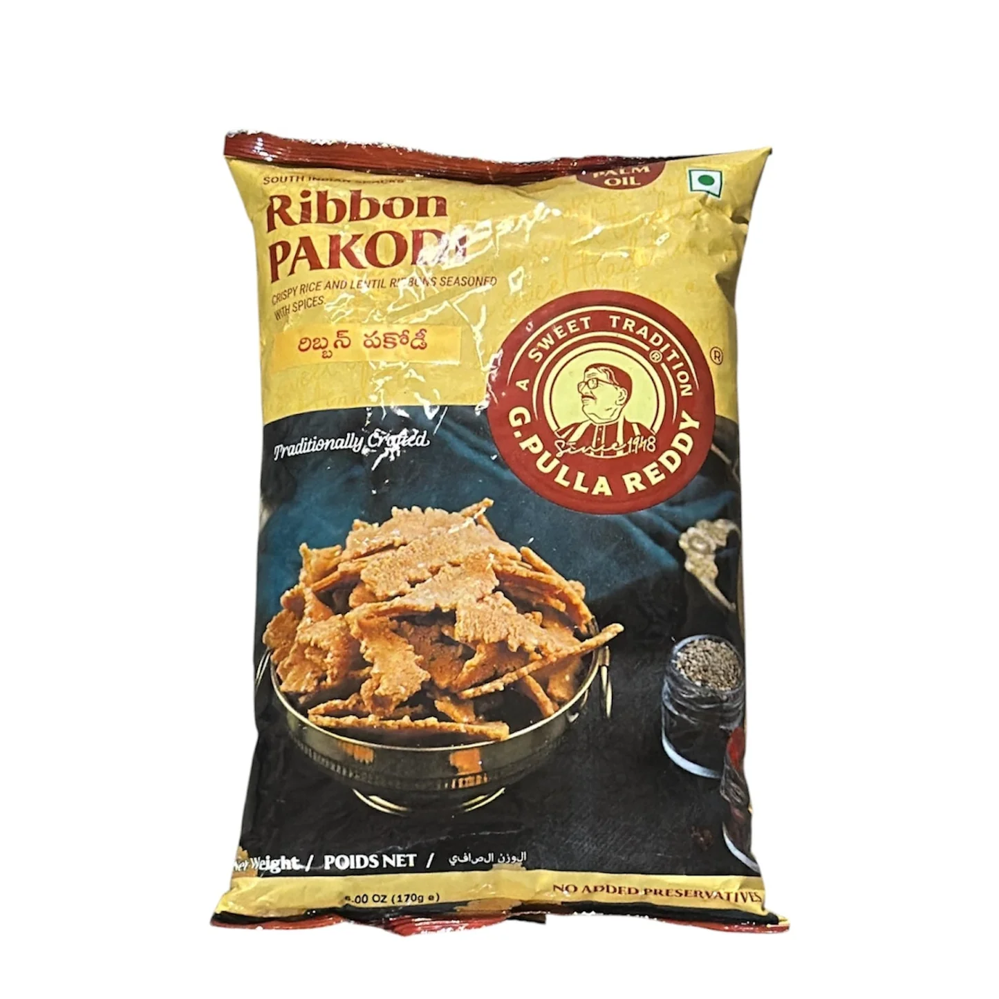 G Pulla Reddyy Ribbon Pakodi 170GM