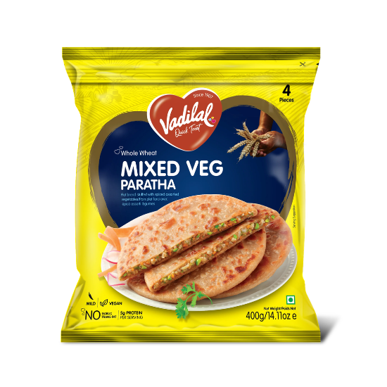 Vadilal Mixed Vegetable Paratha 4PC