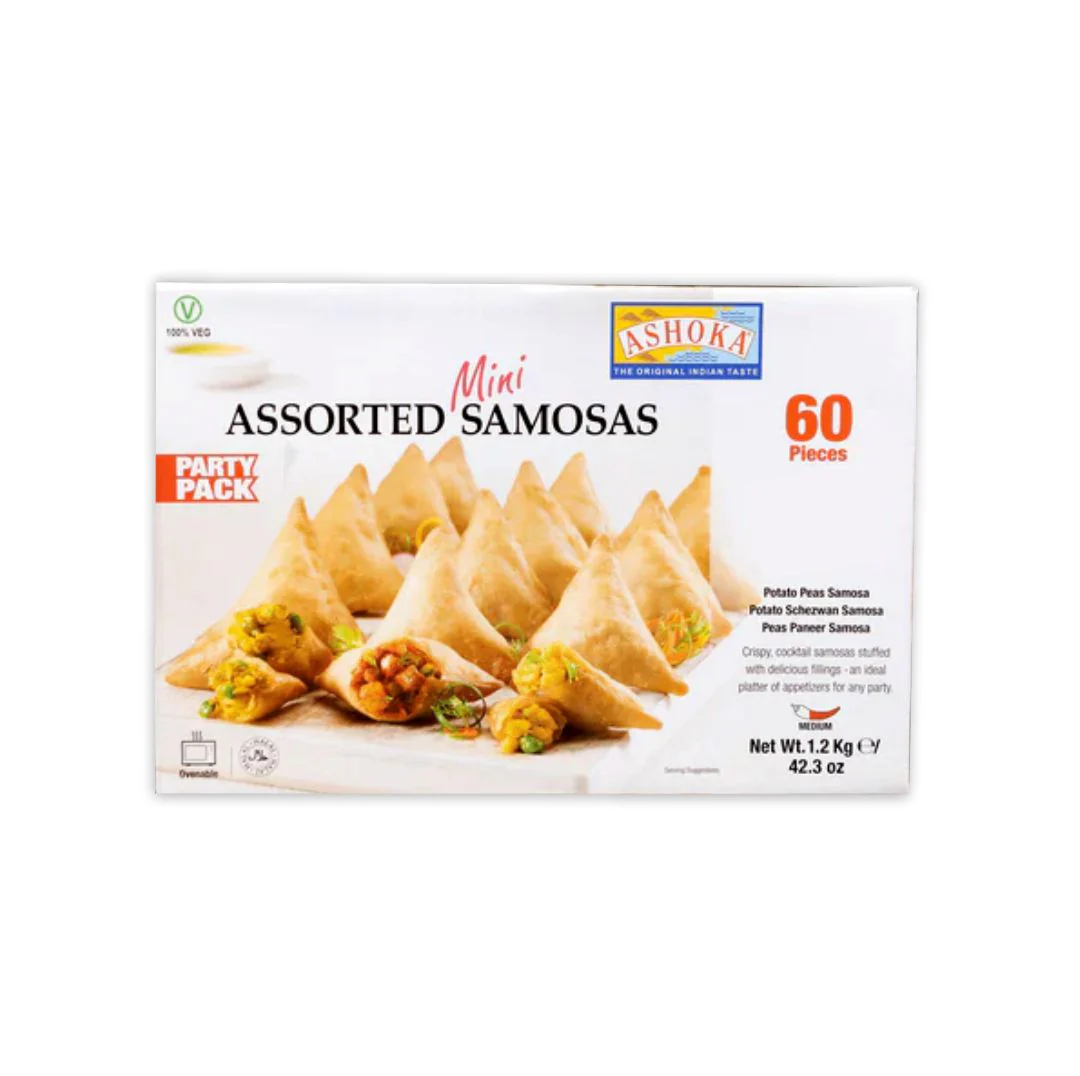 Ashoka Mini Assorted Samosa 60 PC