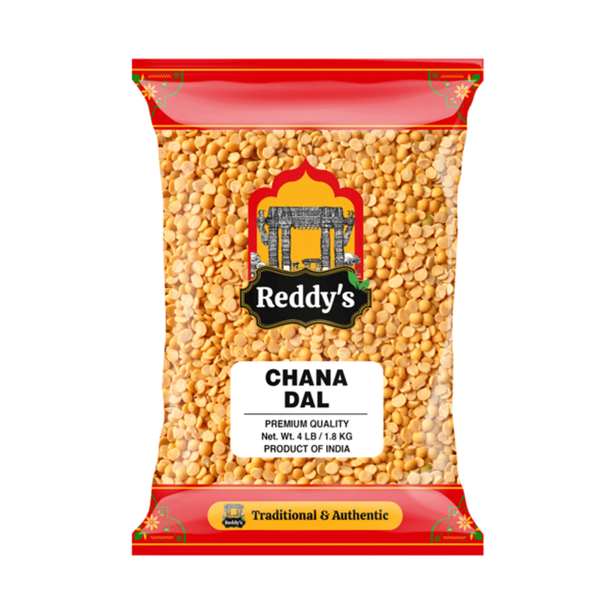 Reddys Chana Dal 4 LB