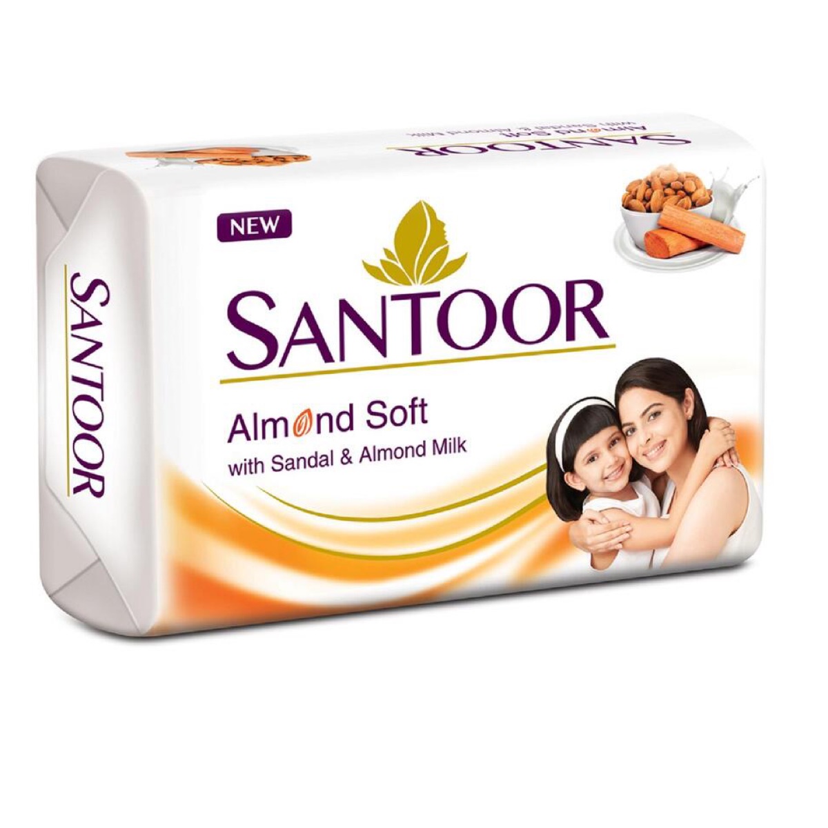 Santoor Almond Soft 125 GM