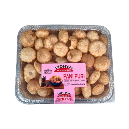 Vidhya Pani Puri Tray 260 GM