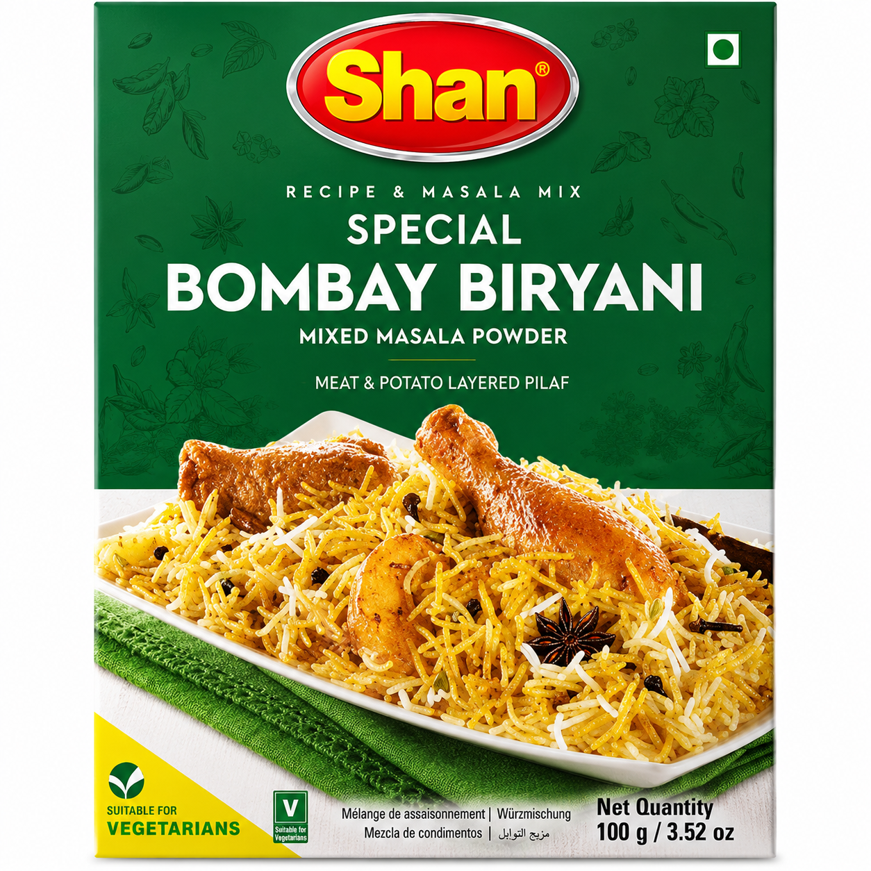 Shan Special Bombay Biryani 100GM