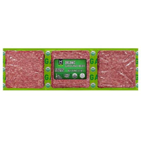 Member’s Mark 85% Lean 15% Fat Organic Ground Beef