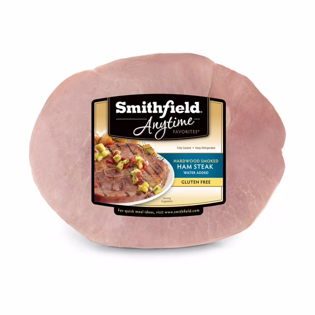 Smithfield Hardwood Smoked Bone-In Ham Steak