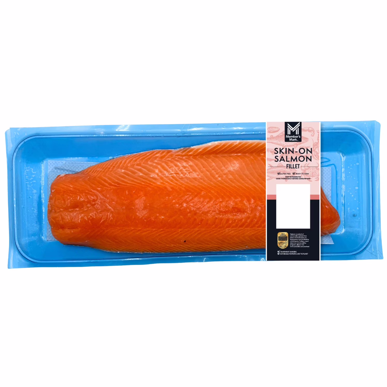 Member’s Mark Farm-Raised Atlantic Salmon Skin-On Fillet