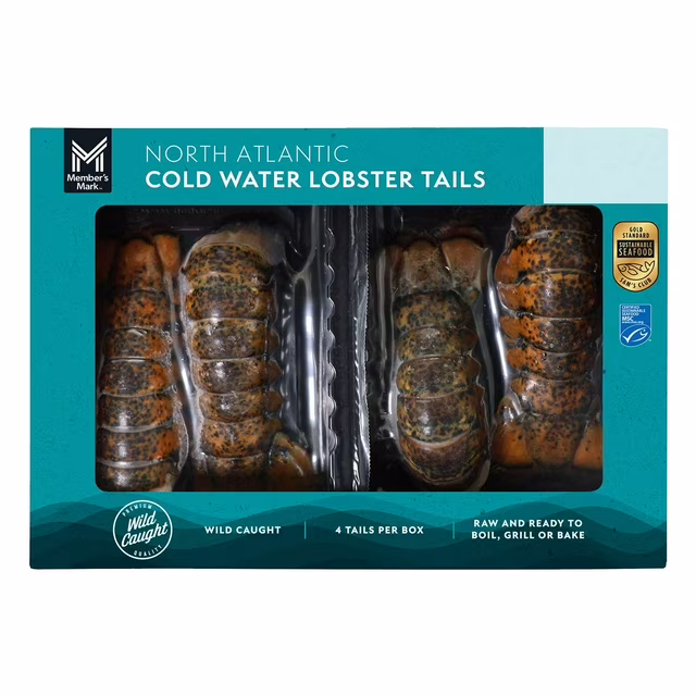 Member’s Mark Wild Caught North Atlantic Cold Water Lobster Tails