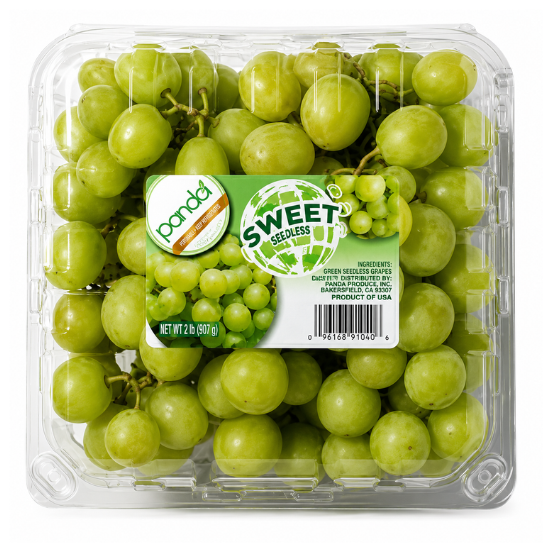 Green Seedless Grapes Box  
