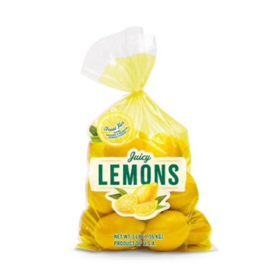 Organic Lemon Bag 1 CT
