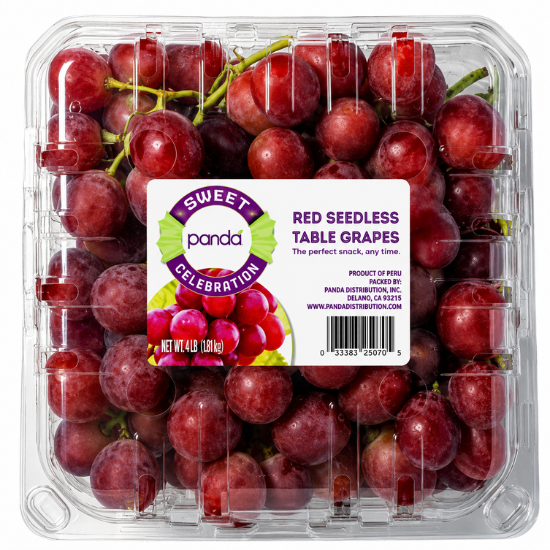Red Seedless Grapes3 LB Box