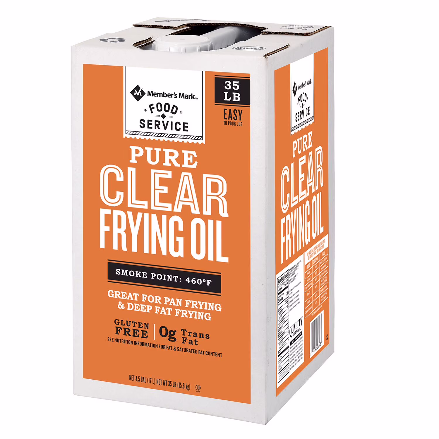Member’s Mark Pure Clear Frying Oil 4.5 gal