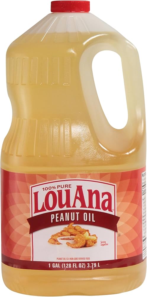 LouAna Peanut Oil, 100% Pure 128 fl oz