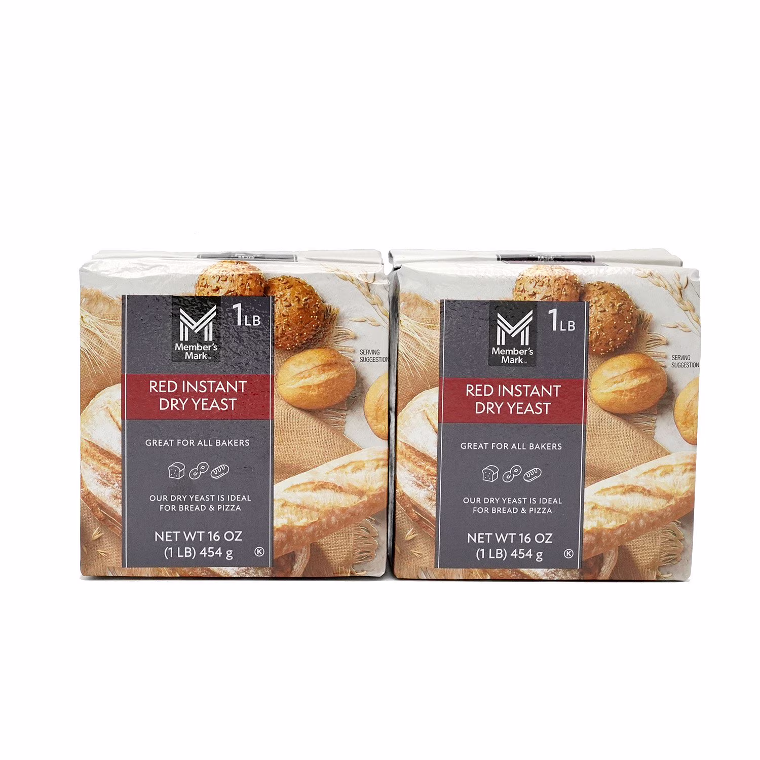 Member’s Mark Red Instant Dry Yeast 16 oz