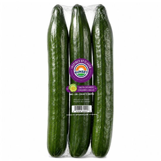 English Seedless Cucumbers 3 CT