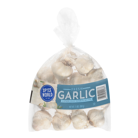 Spice World Fresh Garlic 2 LB