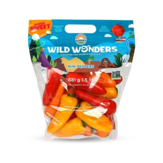 Store Brand Mini Sweet Peppers 24 oz 