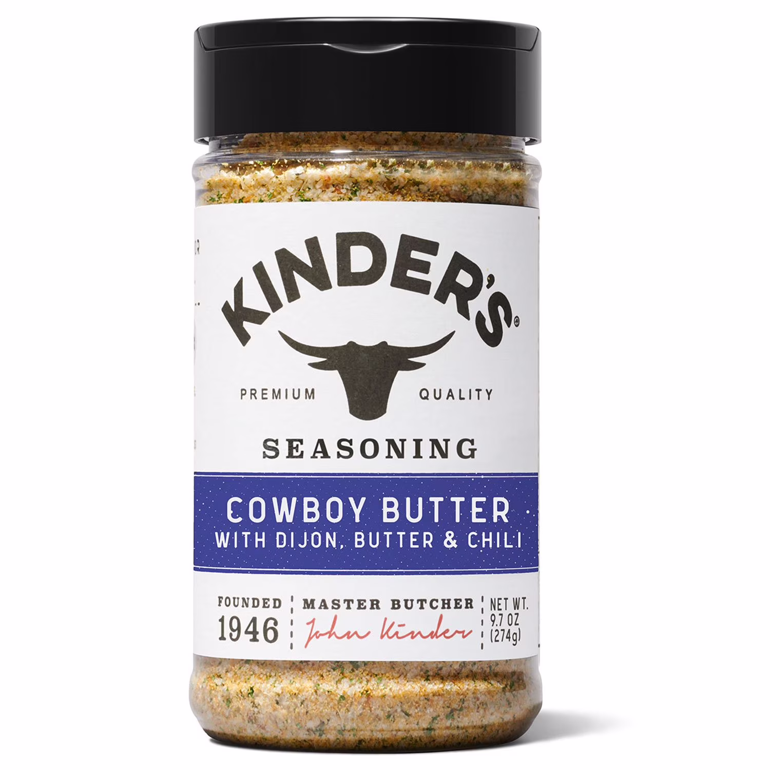 Kinder's Cowboy Butter With Dijon Butter & Chili Seasoning 9.7 oz