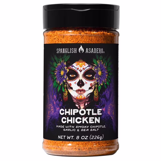 Spanglish Asadero Chipotle Chicken Seasoning 8 oz