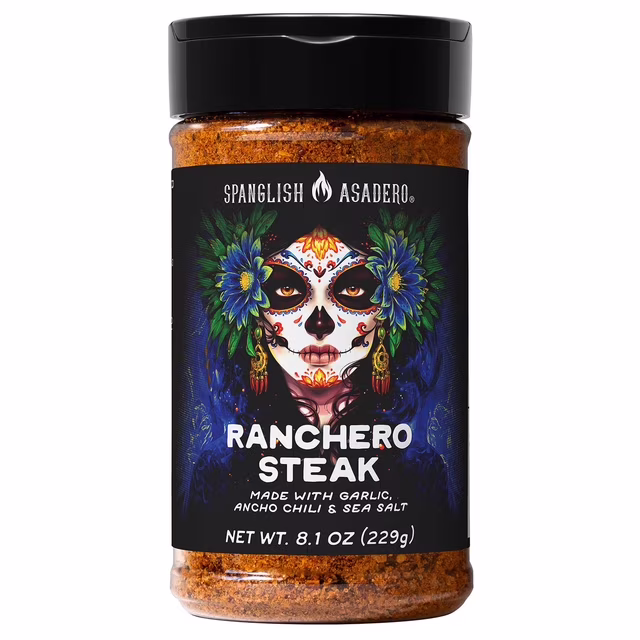 Spanglish Asadero Ranchero Steak Seasoning 8.1 oz