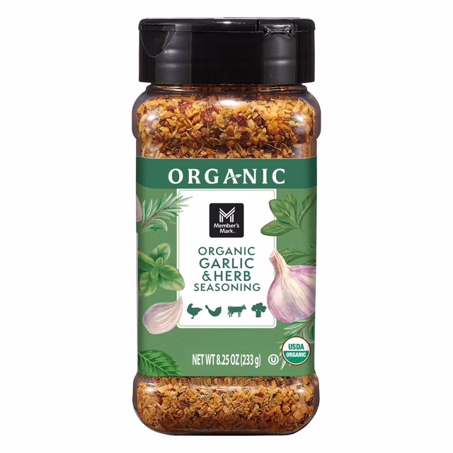 Member’s Mark Garlic & Herb Organic Seasoning 8.25 oz
