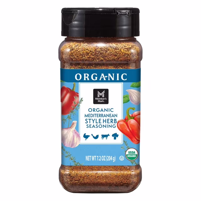 Member’s Mark Mediterranean Style Herb Organic Seasoning 7.2 oz