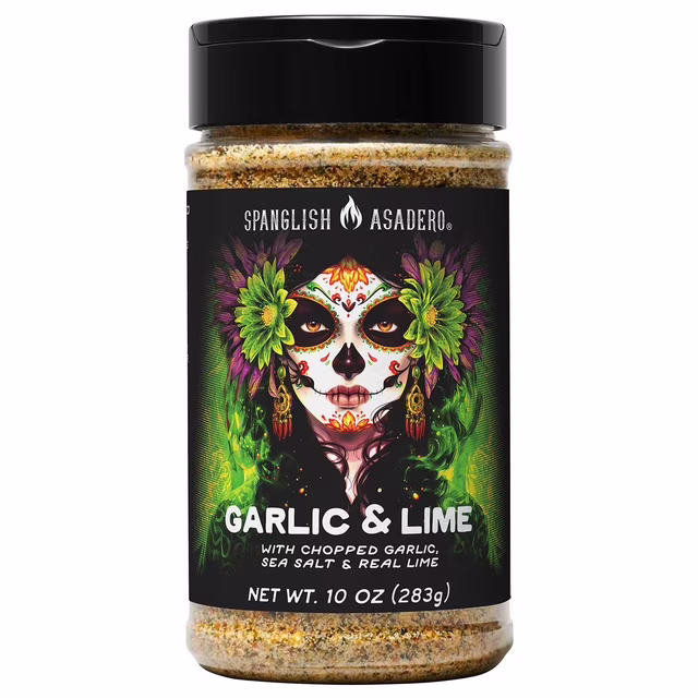 Spanglish Asadero Garlic & Lime Seasoning 10 oz