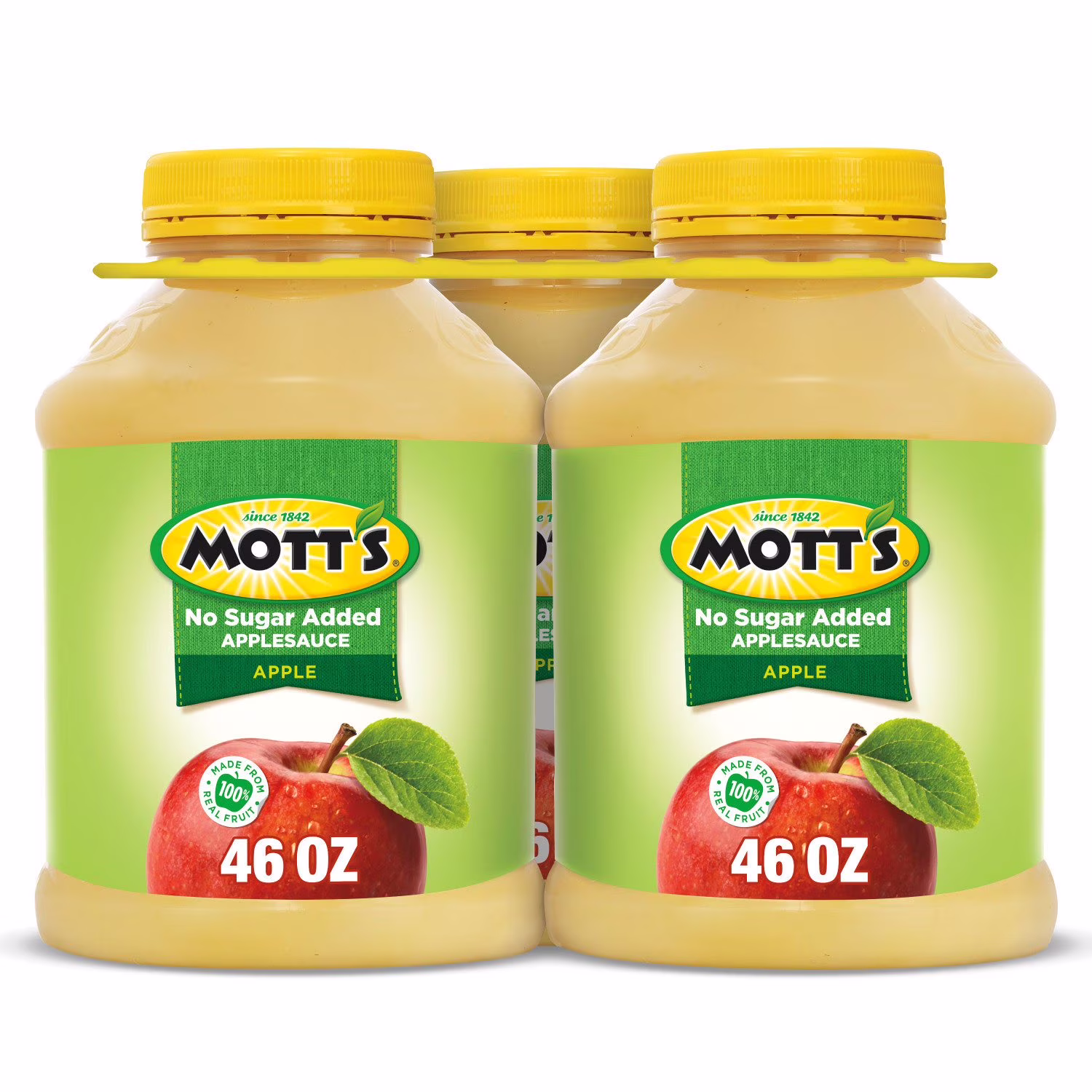 Mott's No Sugar Added Applesauce 46 oz 3 Count
