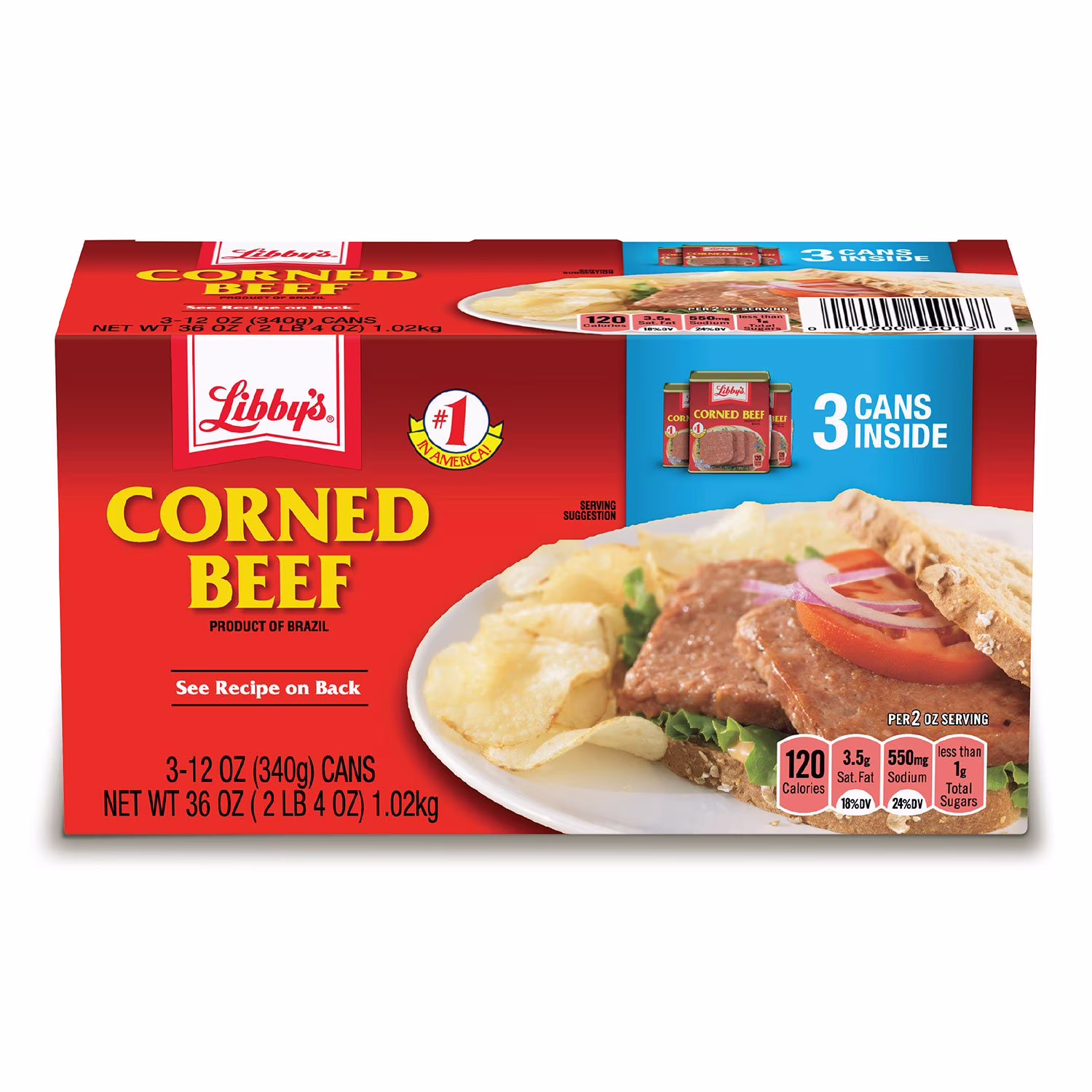Libby's Corned Beef Canned Meat 36 oz