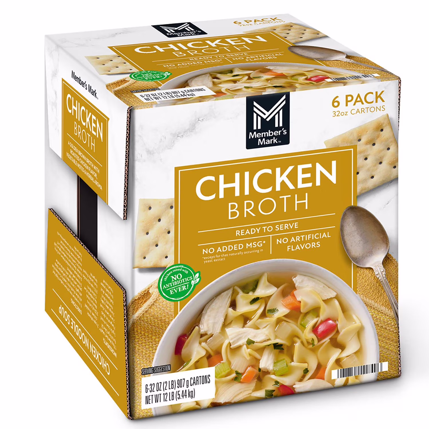 Member’s Mark Chicken Broth 32 oz 6 Count