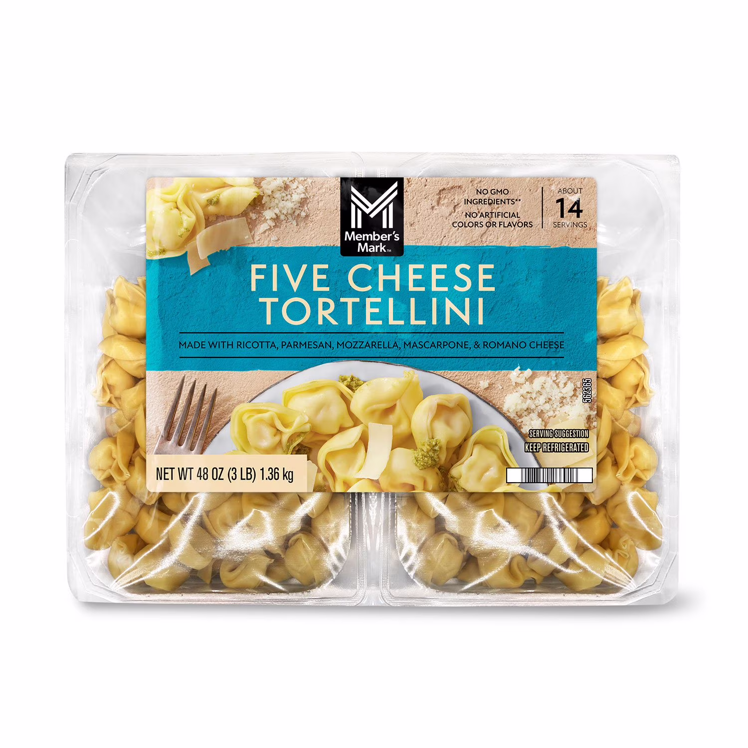 Member’s Mark Five Cheese Tortellini 48 oz        