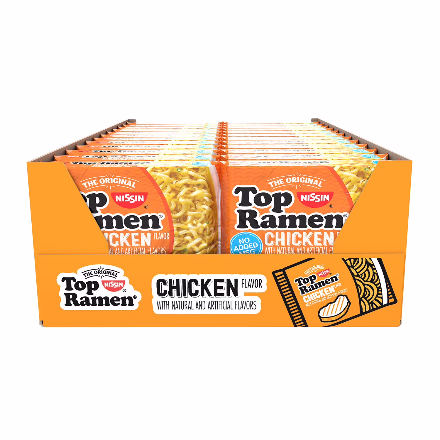 Nissin Chicken Original Top Ramen 3 oz 24  Count